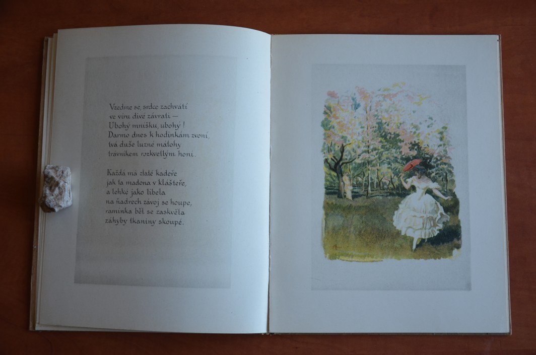 DVĚ ROMANCE Fr. S. Procházka, il. Adolf Kašpar (1919)