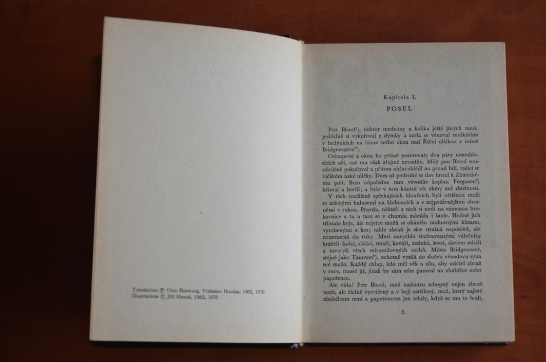 ODYSEA KAPITÁNA BLOODA - KOD svazek 58 - Rafael Sabatini (1970)