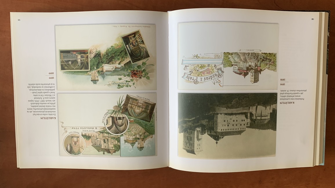 HRADY, ZÁMKY A TVRZE na starých pohlednicích I. - STŘEDNÍ ČECHY (2014)