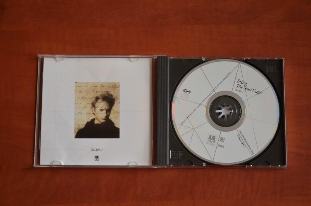CD STING The Soul Cages A & M RECORDS 1991 original