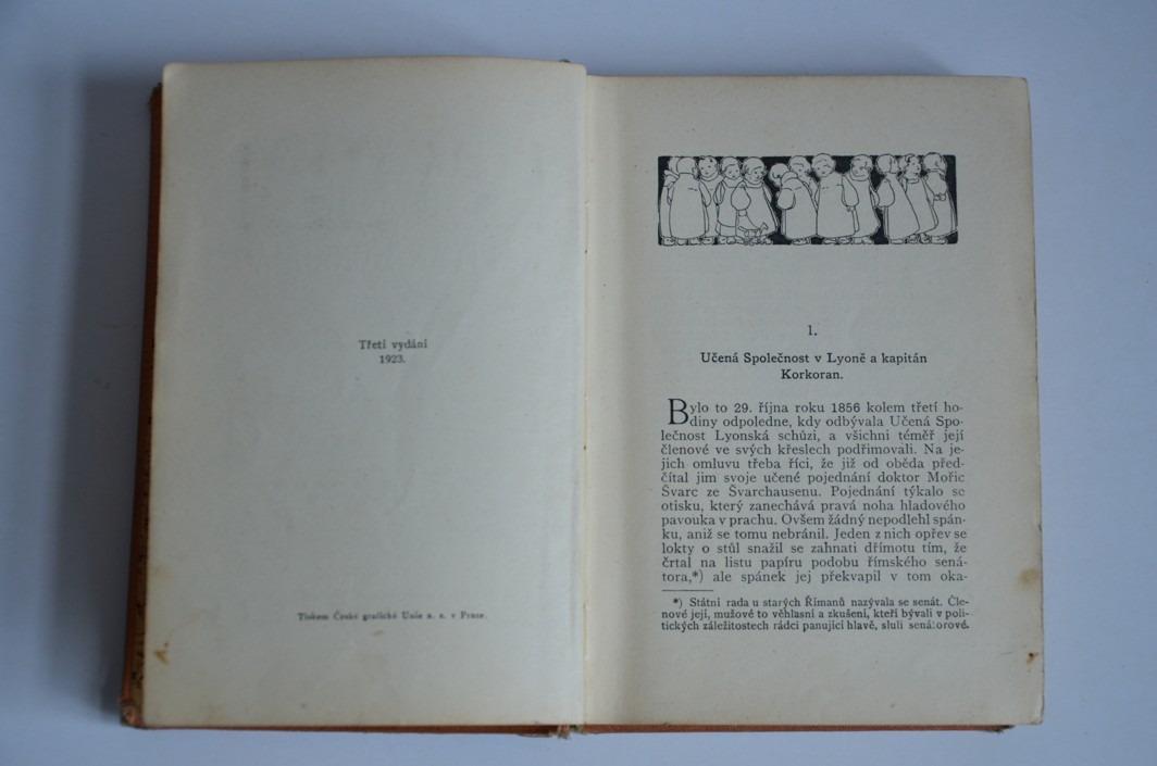 HRDINNÝ KAPITÁN KORKORAN Alfred Assollant ilustrace Alphonse de Neuvill (1923) 3. vydání