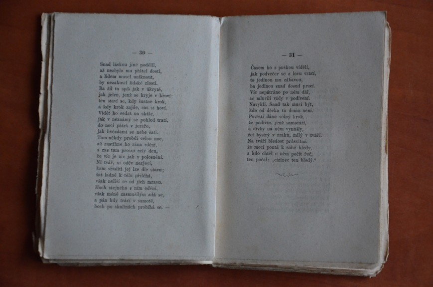 GOAR báseň Vítězslav Hálek 1864