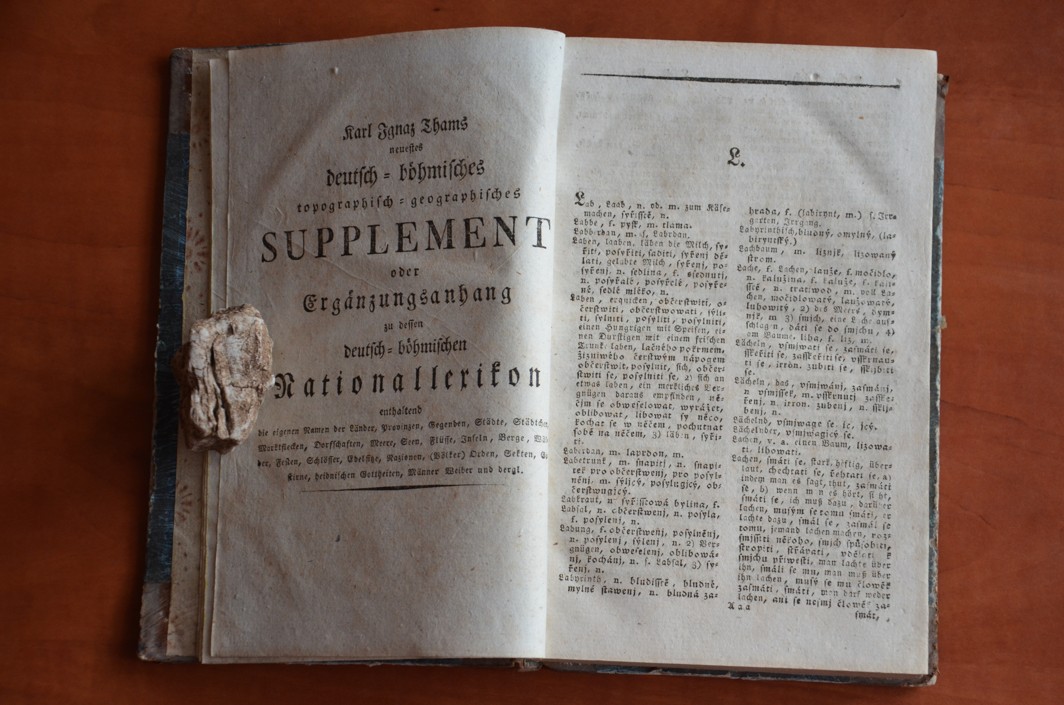 Karel Ignác Thám - Slovník, rok vyd. 1814