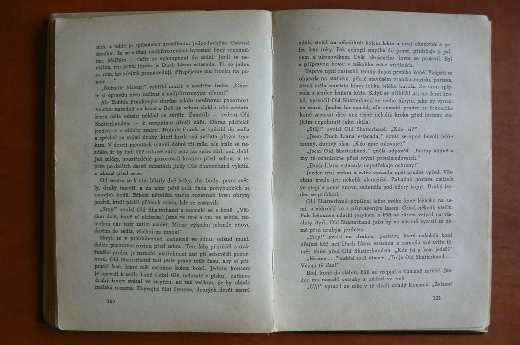 Duch Llana Estacada - KOD svazek 34 - Karel May, ilustrace Zdeněk Burian (1959)
