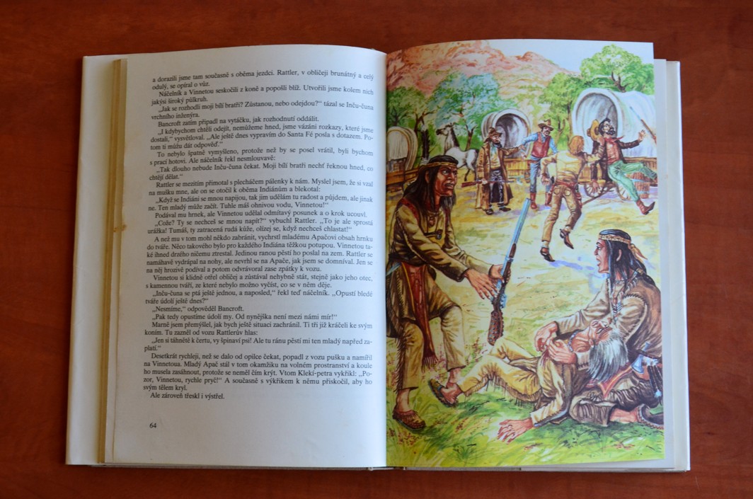 VINNETOU 1. a 2. díl (2 knihy)