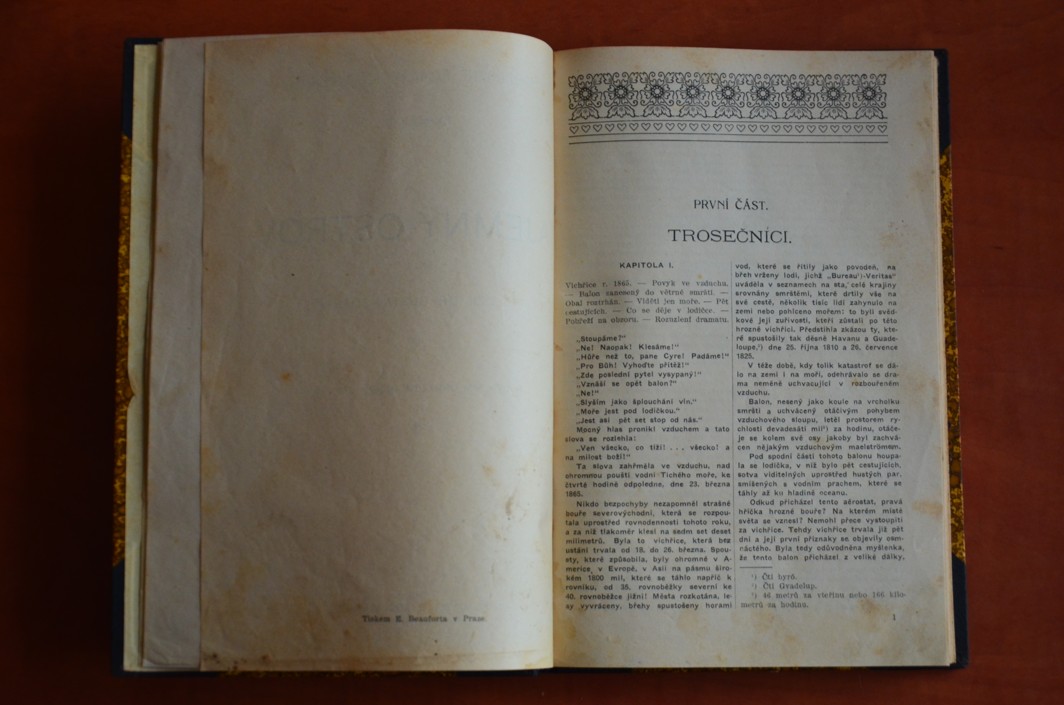 TAJEMNÝ OSTROV I. II. III. - Jules Verne (r. vyd. 1906)