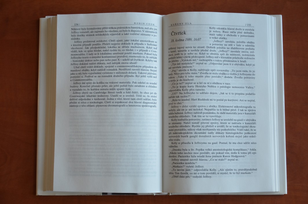 KOŘENY ZLA Robin Cook