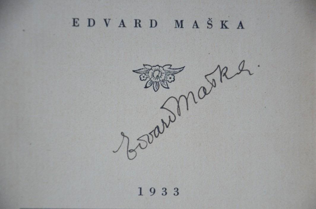 UMĚNÍ VYNIKNOUTI 50 námětů jak zhodnotit sebe Edvard Maška ORIGINÁLNÍ PODPIS AUTORA !!!