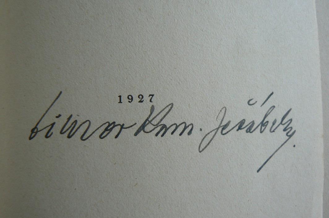 GLORIA MANZONI Viktor Kamil Jeřábek (1927) ORIGINÁLNÍ PODPIS AUTORA!!!
