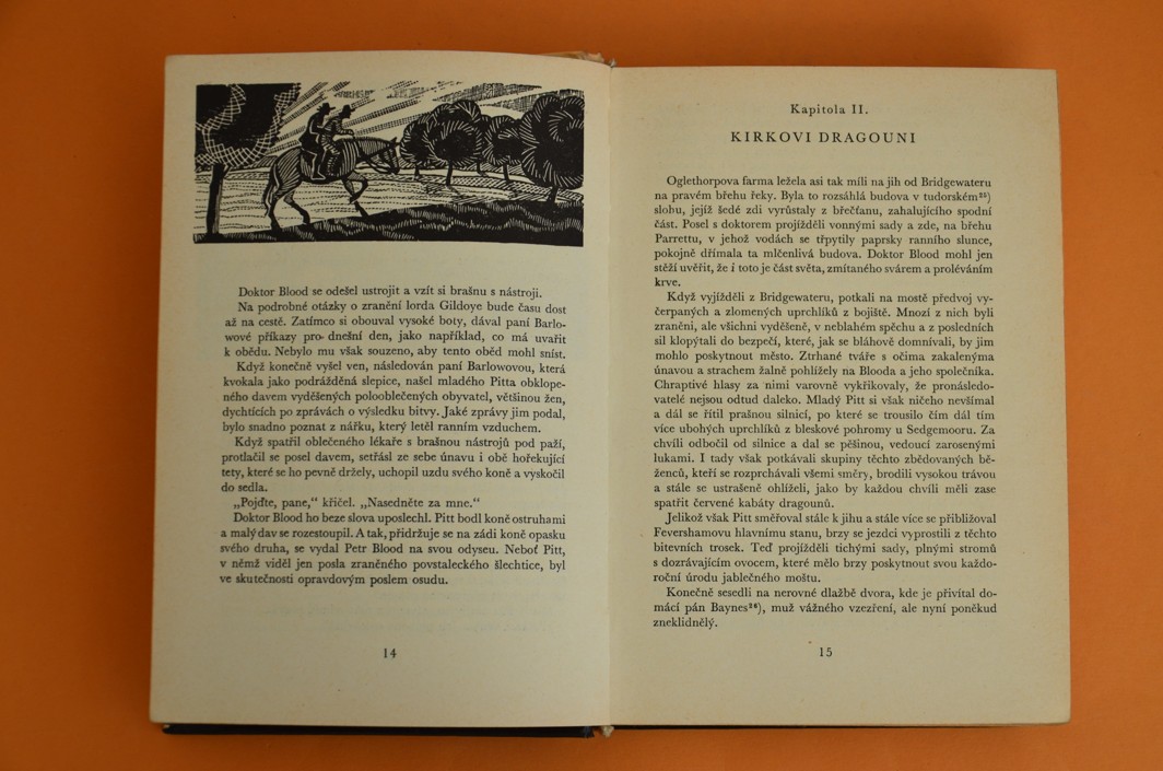 ODYSEA KAPITÁNA BLOODA - KOD svazek 58 - Rafael Sabatini (1970)
