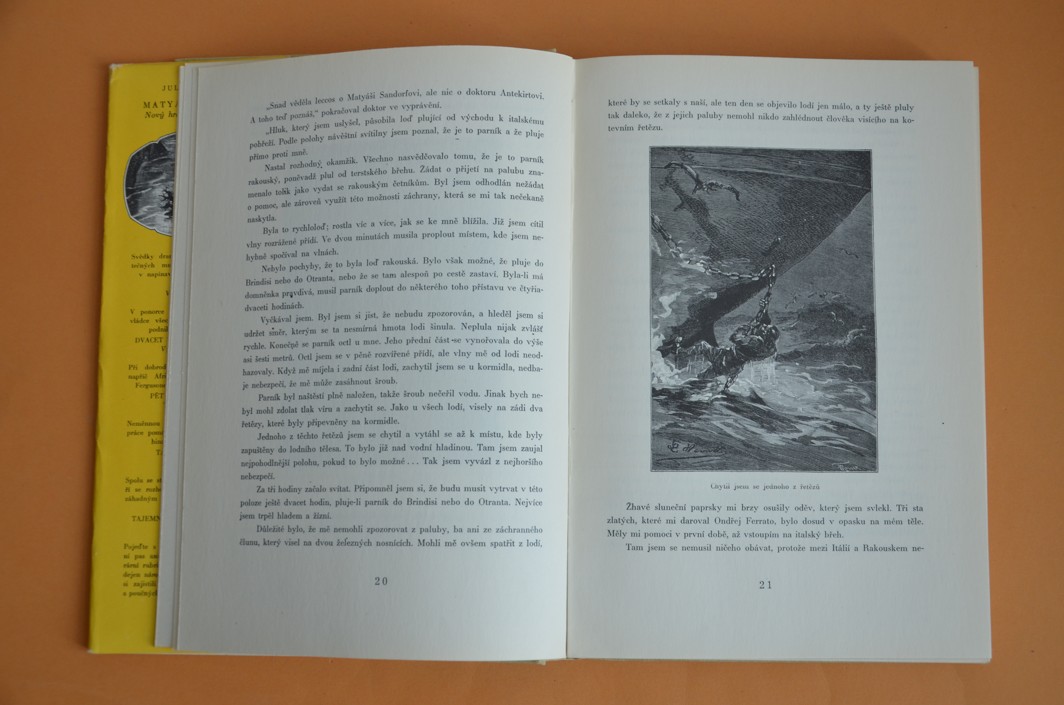 MATYÁŠ SANDORF - Nový hrabě Monte Christo  II - Jules Verne (1981)