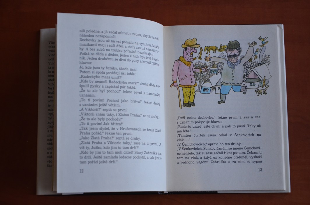 TRAMPOTY S HELIKÓNEM Vincent Šikula ilustrace Miloslav Jágr (1984)