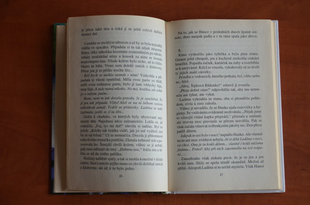 HANKA NA TÁBOŘE Květa Šímová (2001)