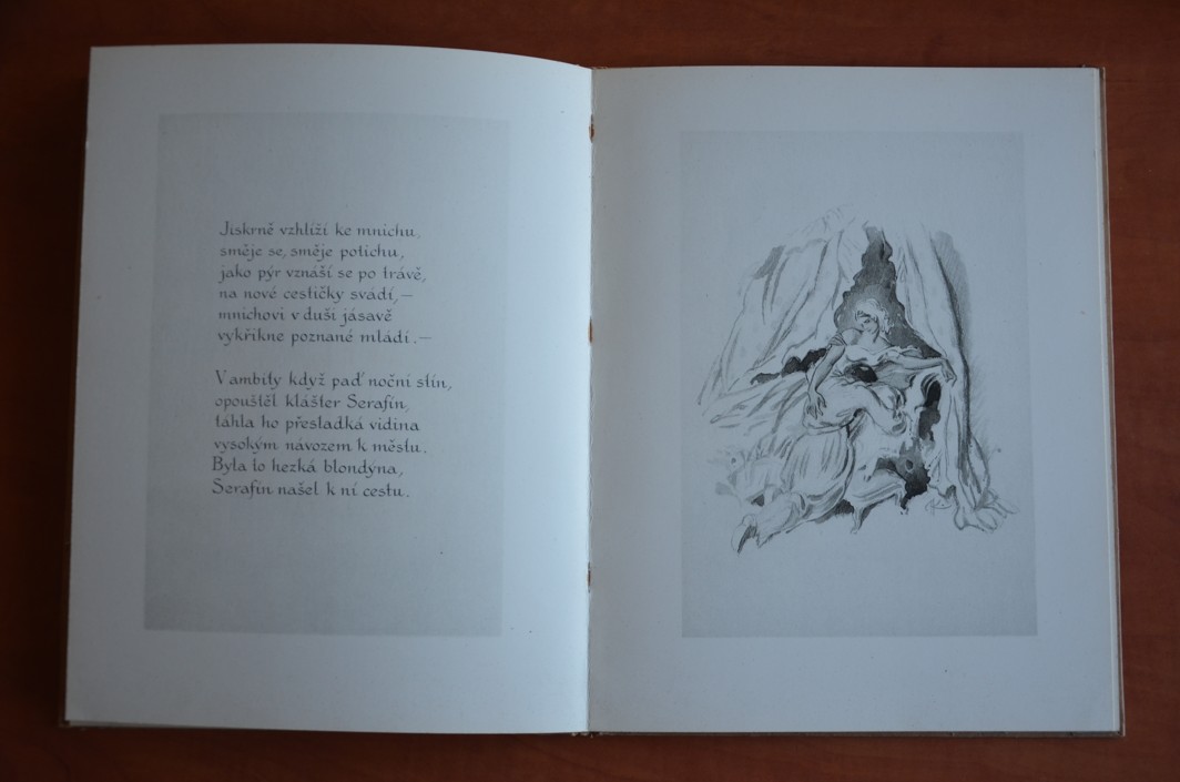 DVĚ ROMANCE Fr. S. Procházka, il. Adolf Kašpar (1919)
