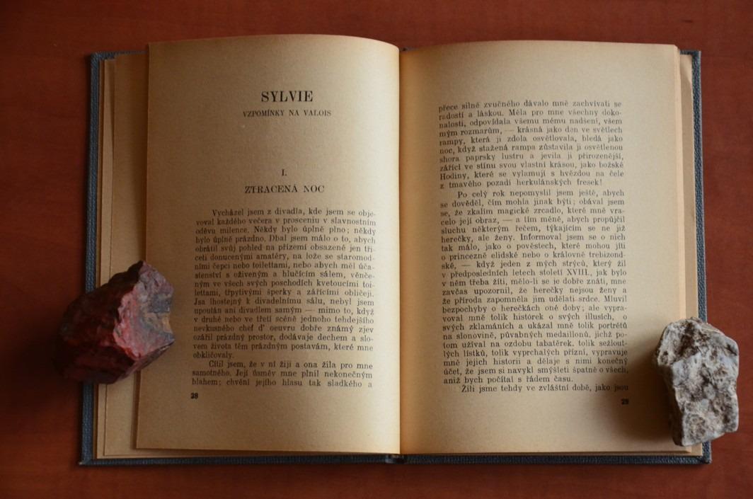 SYLVIE Vzpomínky na Valois - Gérard de Nerval (1909) ex libris Josef Hejda