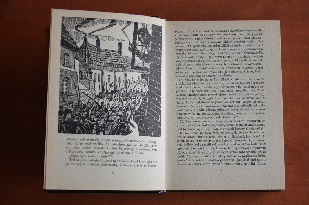 ODYSEA KAPITÁNA BLOODA - KOD svazek 58 - Rafael Sabatini (1970)