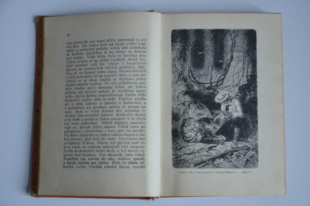 HRDINNÝ KAPITÁN KORKORAN Alfred Assollant ilustrace Alphonse de Neuvill (1923) 3. vydání