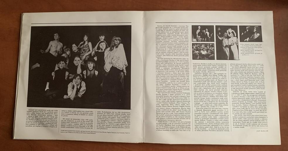 3LP DIVADLO SEMAFOR 1970 - 1985 Jiří Suchý, Ferdinand Havlík PANTON 1987 - výborný stav
