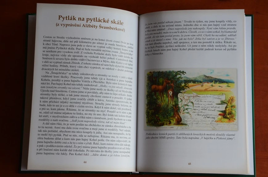 Pytlácké historky z Brd - Tomáš Makaj, Josef Šefl (s podpisem autora)