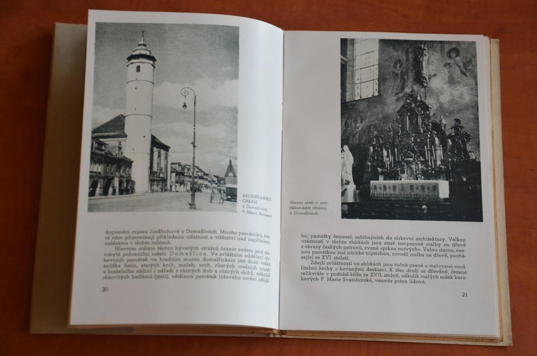 Církevní umění na Chodsku (podpis autora) 1945