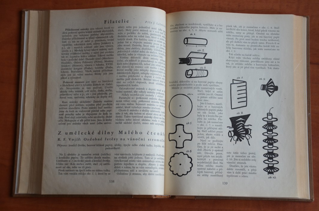 Malý čtenář 1934 - 53. ročník (il. Zdeněk Burian)