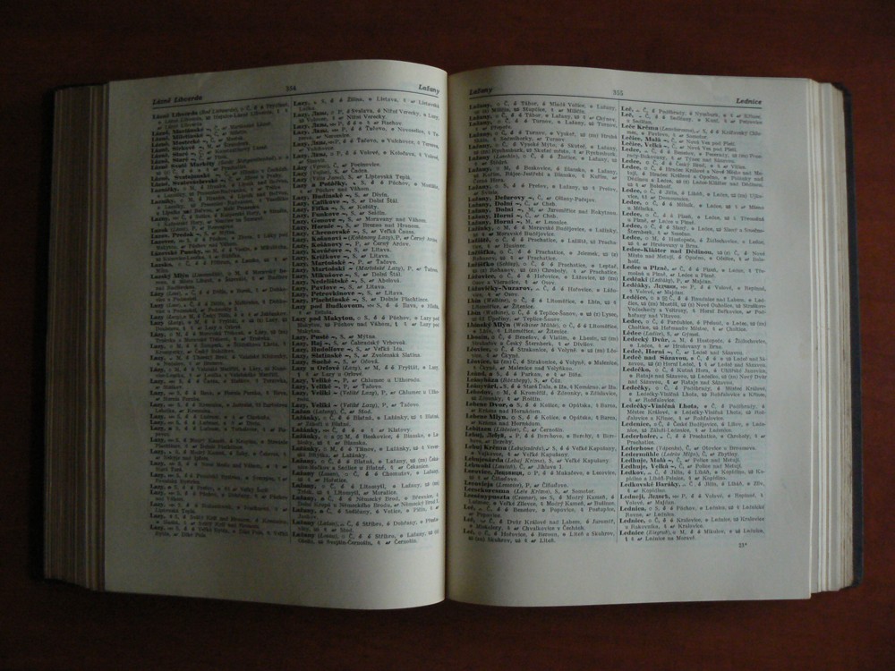 Dopravní místopisný lexikon československé republiky 1928