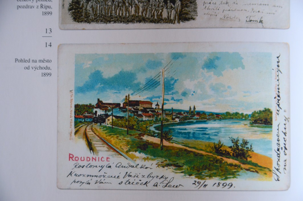 ROUDNICE NAD LABEM NA STARÝCH POHLEDNICÍCH - Miroslav Moravec