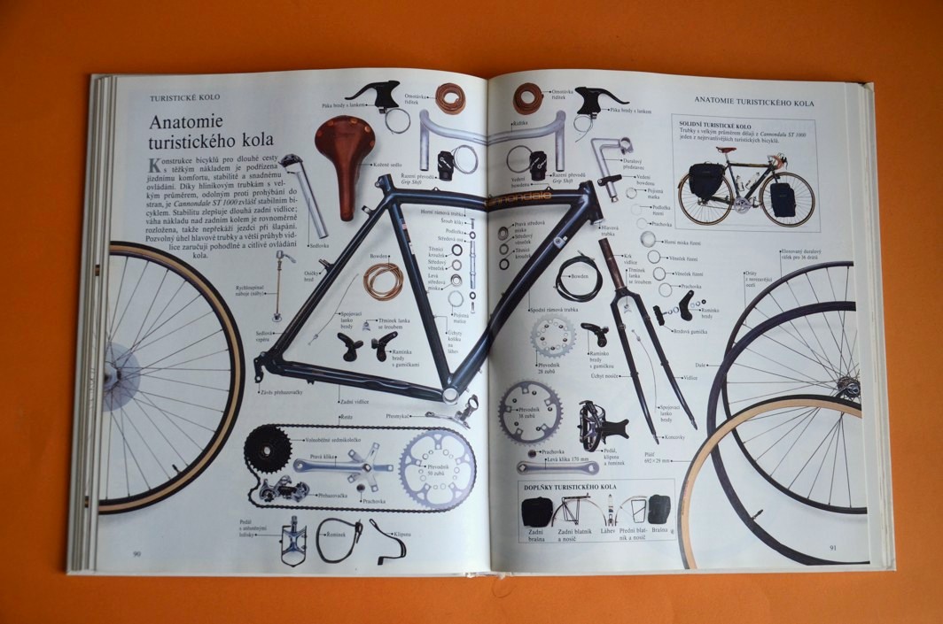 VELKÁ KNIHA O BICYKLECH - cyklistika