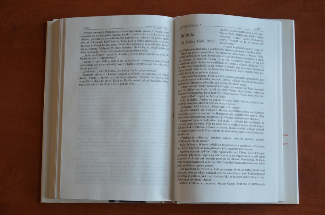 KOŘENY ZLA Robin Cook