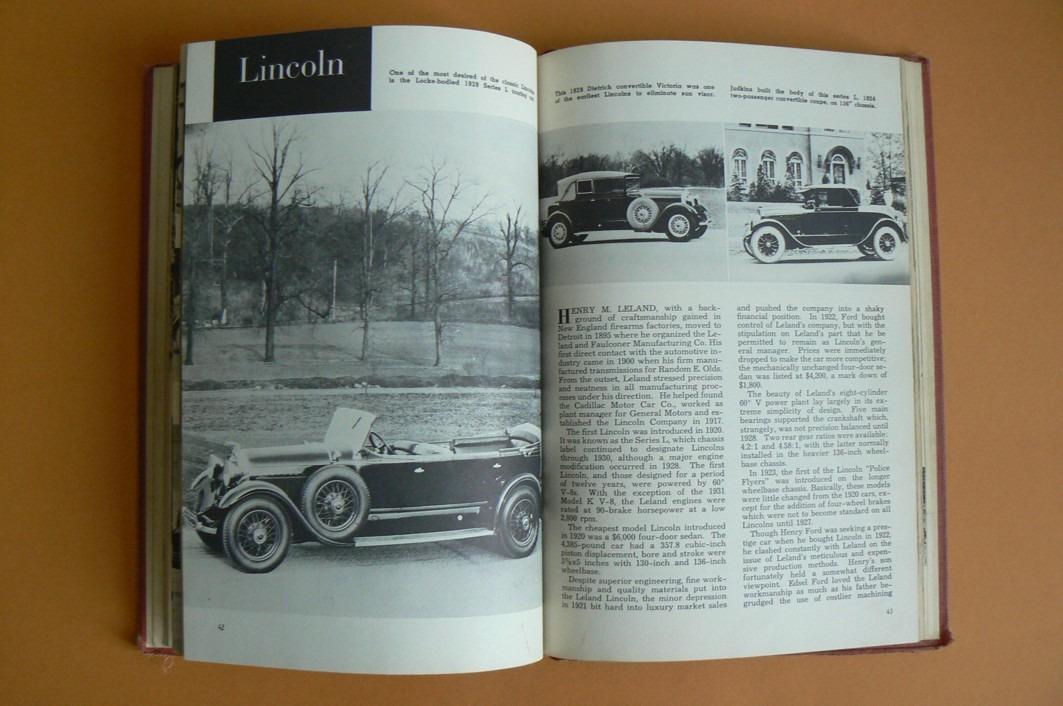 Katalog automobily veteráni FAMOUS OLD CARS Arco catalog num. 597 (anglicky 1963)
