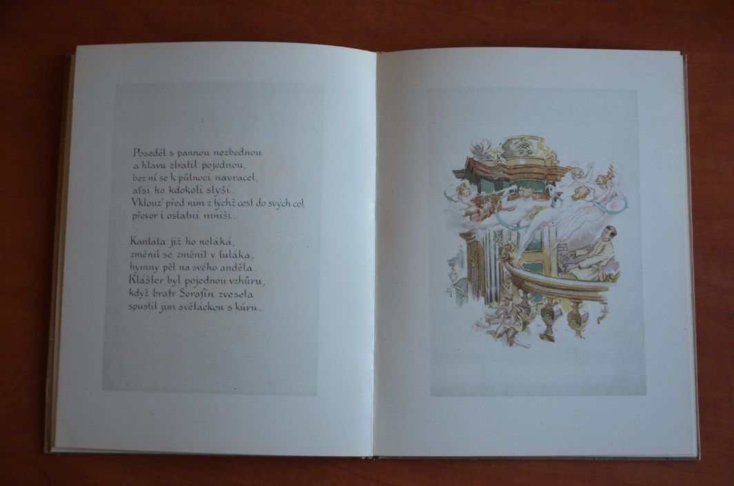 DVĚ ROMANCE Fr. S. Procházka, il. Adolf Kašpar (1919)