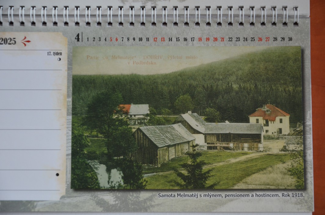 KALENDÁŘ 2025 - Brdy v proměnách času II. 