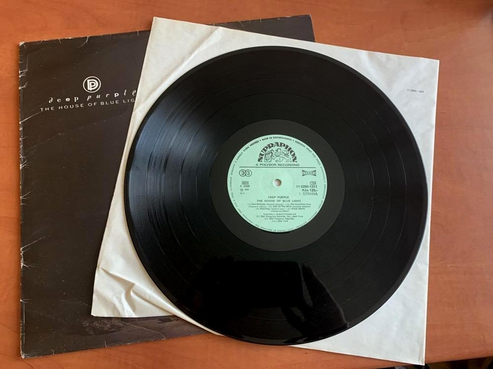 LP DEEP PURPLE The House Of Blue Light POLYDOR SUPRAPHON 1988