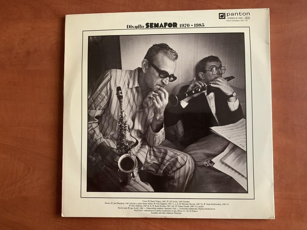 3LP DIVADLO SEMAFOR 1970 - 1985 Jiří Suchý, Ferdinand Havlík PANTON 1987 - výborný stav