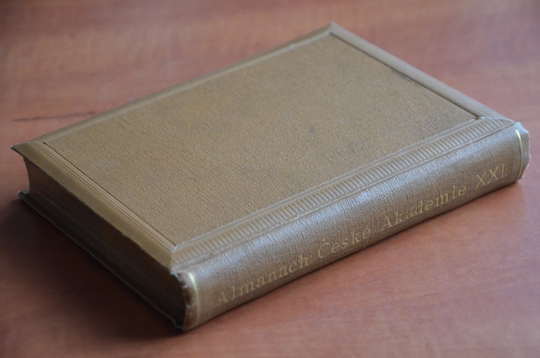 Almanach ČESKÉ AKADEMIE XXI. 1911