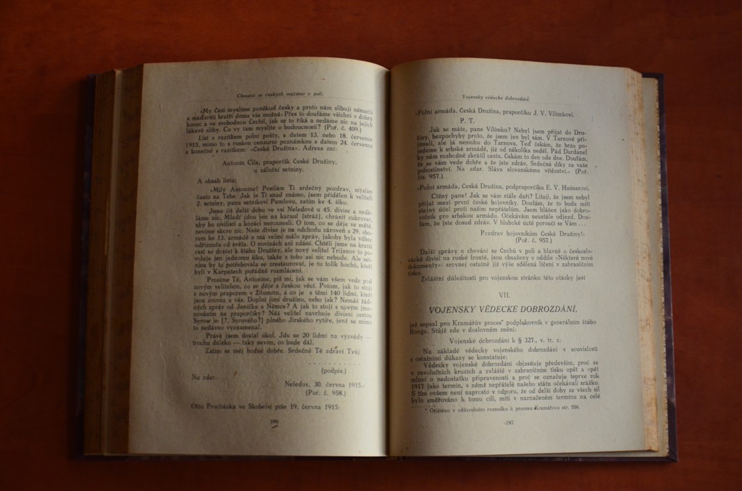 DOTAZ NĚMECKÝCH POSLANCŮ O CHOVÁNÍ SE ČESKÉHO NÁRODA ZA VÁLKY I. a II. díl