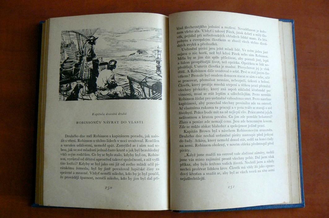 ROBINSON CRUSOE - KOD svazek 29 - Daniel Dafoe, Josef V. Pleva (1958)