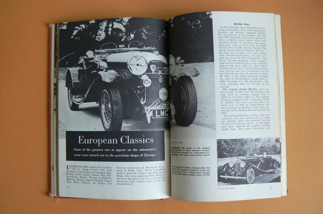 Katalog automobily veteráni FAMOUS OLD CARS Arco catalog num. 597 (anglicky 1963)