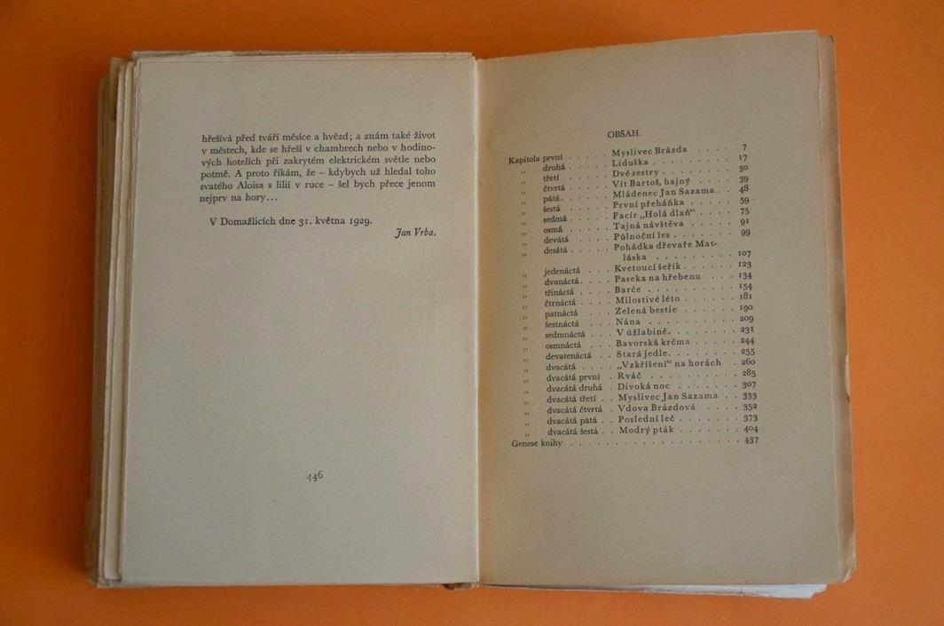 ZELENÉ ŠERO Jan Vrba ORIGINÁLNÍ PODPIS AUTORA!!!