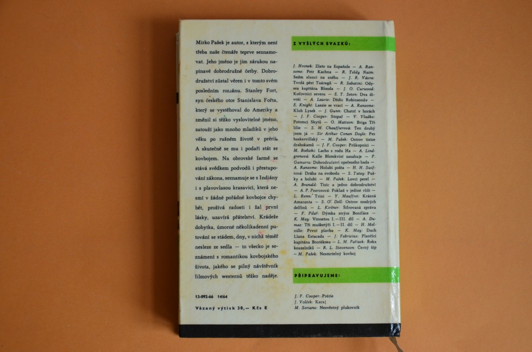 NESMRTELNÝ KOVBOJ - KOD svazek 90 - Mirko Pašek (1966)
