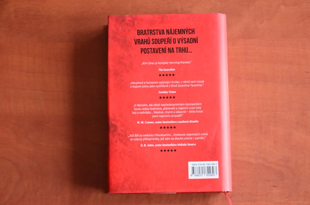 KNIHOVNA NÁJEMNÝCH VRAHŮ Kim Onsu (2019)