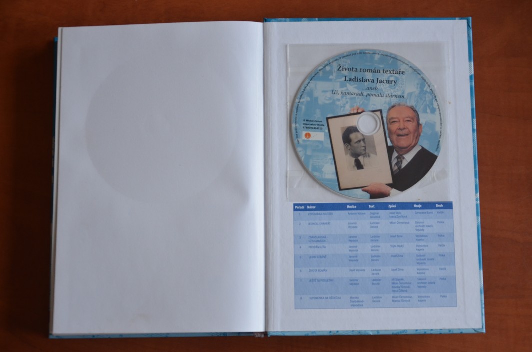 ŽIVOTA ROMÁN TEXTAŘE LADISLAVA JACURY (s CD - 2009)