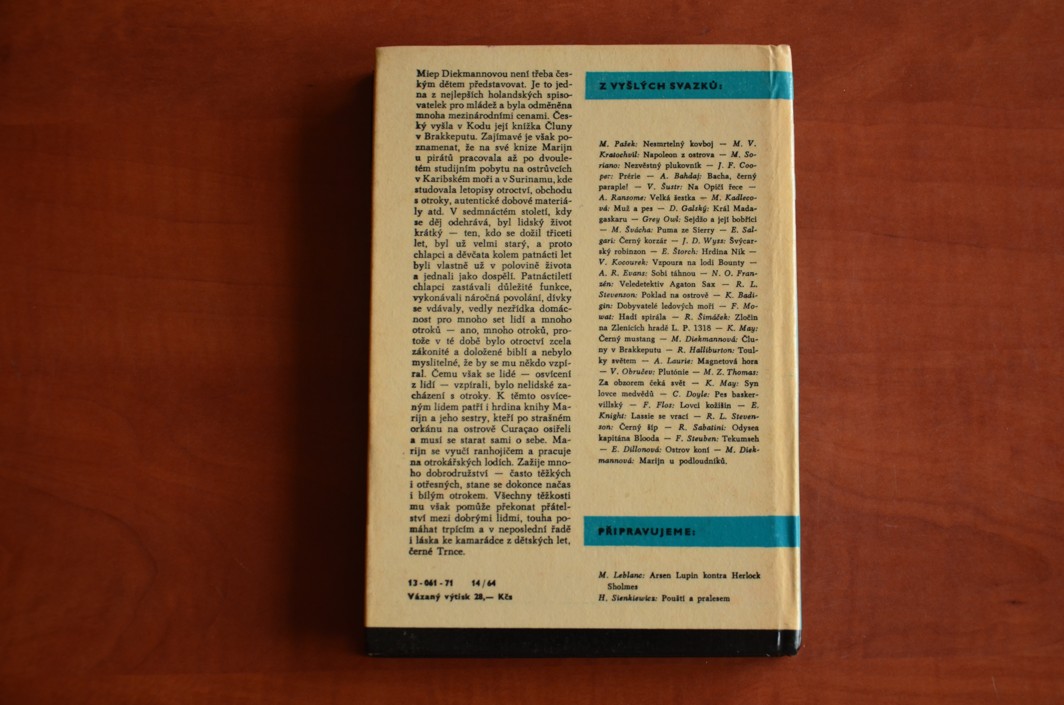 MARIJN U PIRÁTŮ - KOD svazek 117 - Miep Diekmannová (1971)