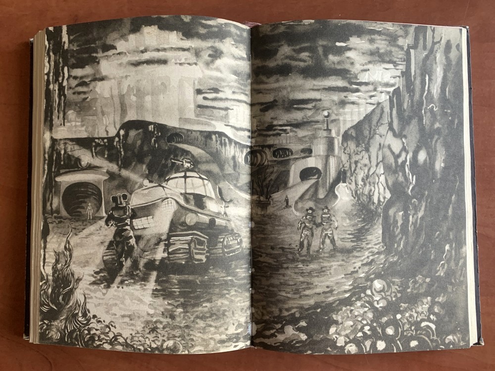 ASTRONAUTI Stanislaw Lem - ilustrace Teodor Rotrekl (1966)