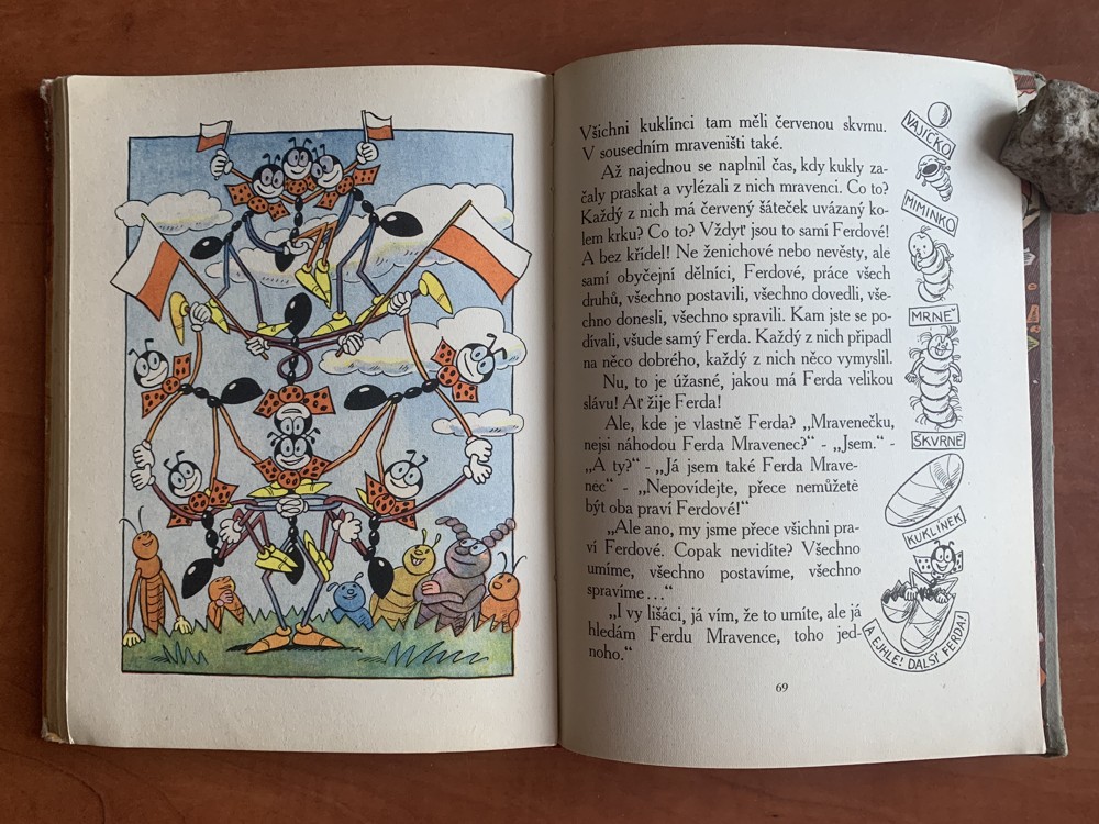 FERDA V MRAVENIŠTI Ondřej Sekora (1947) 4. vydání