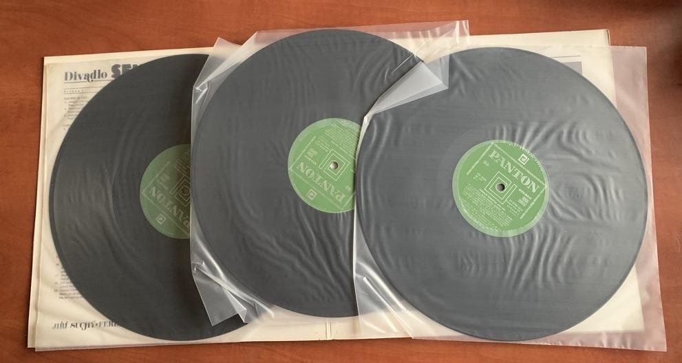 3LP DIVADLO SEMAFOR 1970 - 1985 Jiří Suchý, Ferdinand Havlík PANTON 1987 - výborný stav