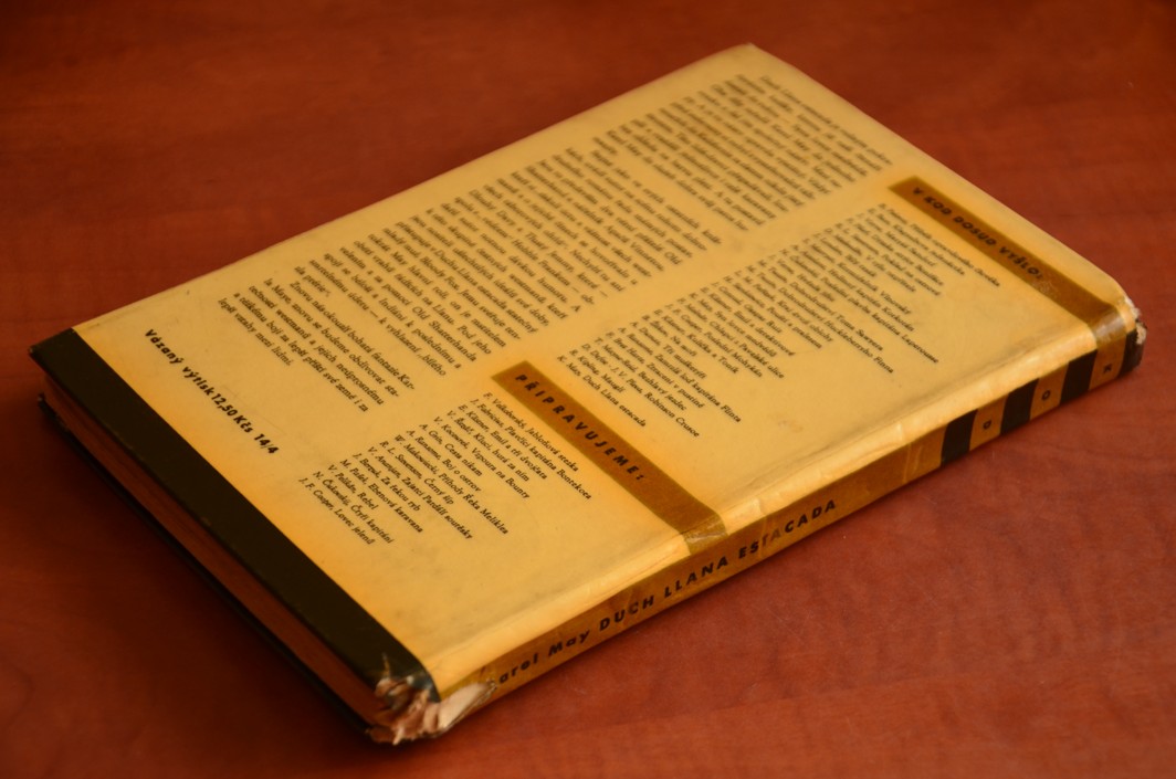 Duch Llana Estacada - KOD svazek 34 - Karel May, ilustrace Zdeněk Burian (1959)