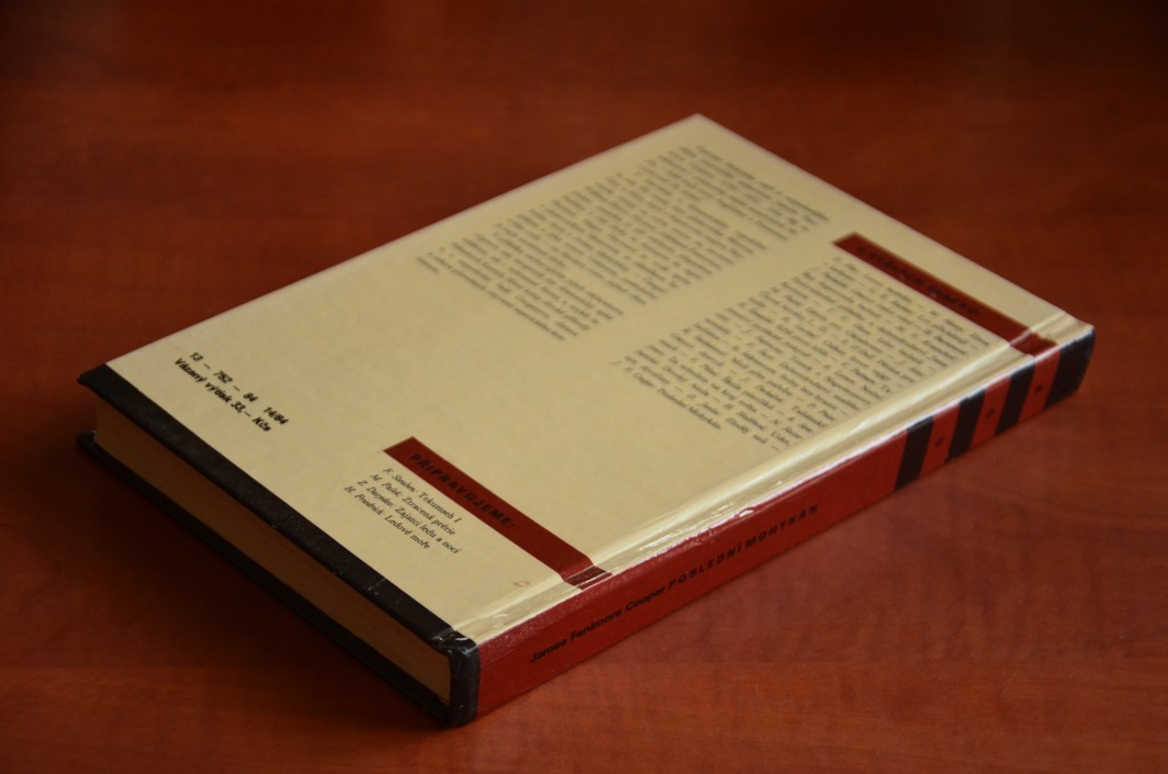 Poslední mohykán - KOD svazek 53 - James Fenimore Cooper (1984)