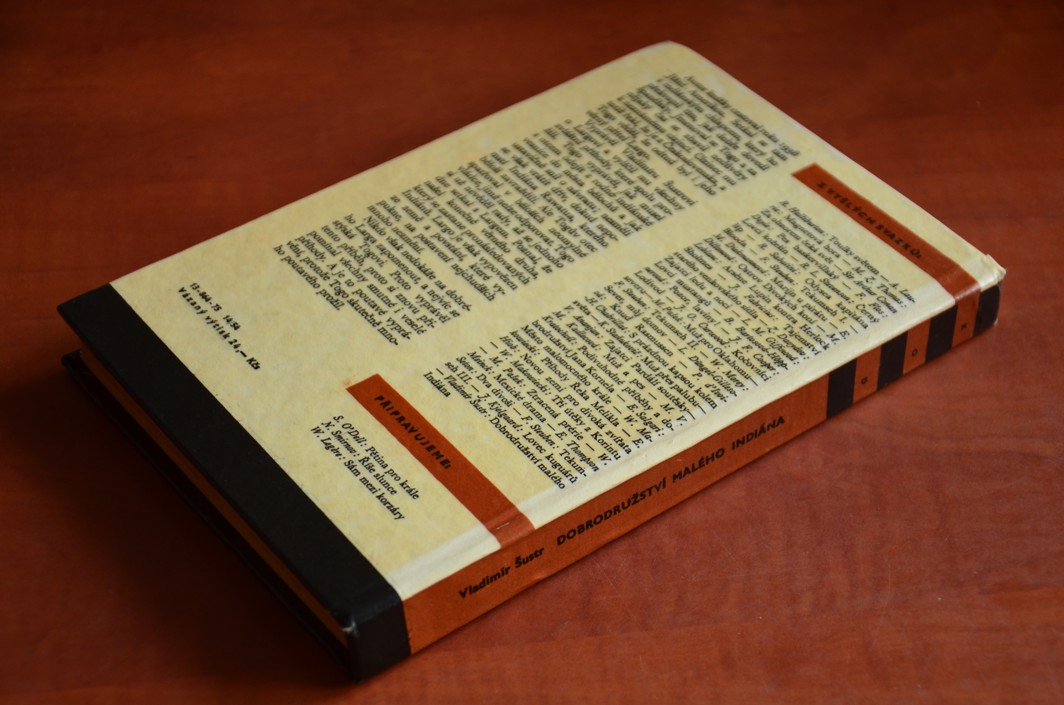 Dobrodružství malého indiána - KOD svazek 137 - Vladimír Šustr ilustrace Václav Junek (1975)