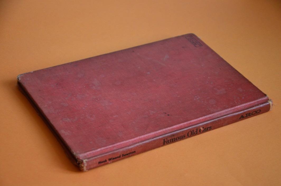 Katalog automobily veteráni FAMOUS OLD CARS Arco catalog num. 597 (anglicky 1963)